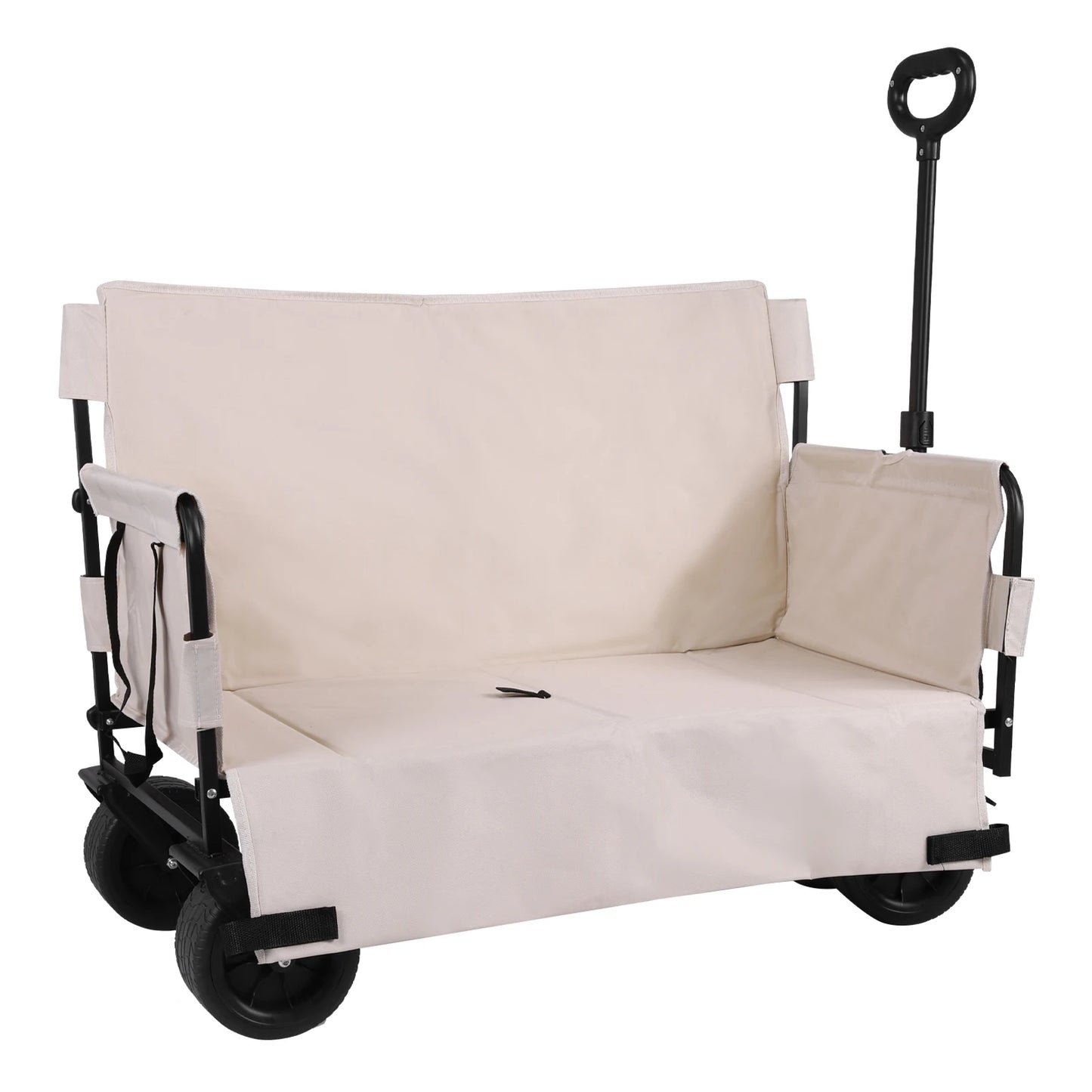 Collapsible Heavy Duty Wagon with Big Wheels