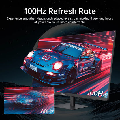 32 Inch 2K Computer Monitor, IPS 1440p Monitor with Ultra-Thin Bezels, HDR10, Freesync/G-sync, HDMI/DP Ports