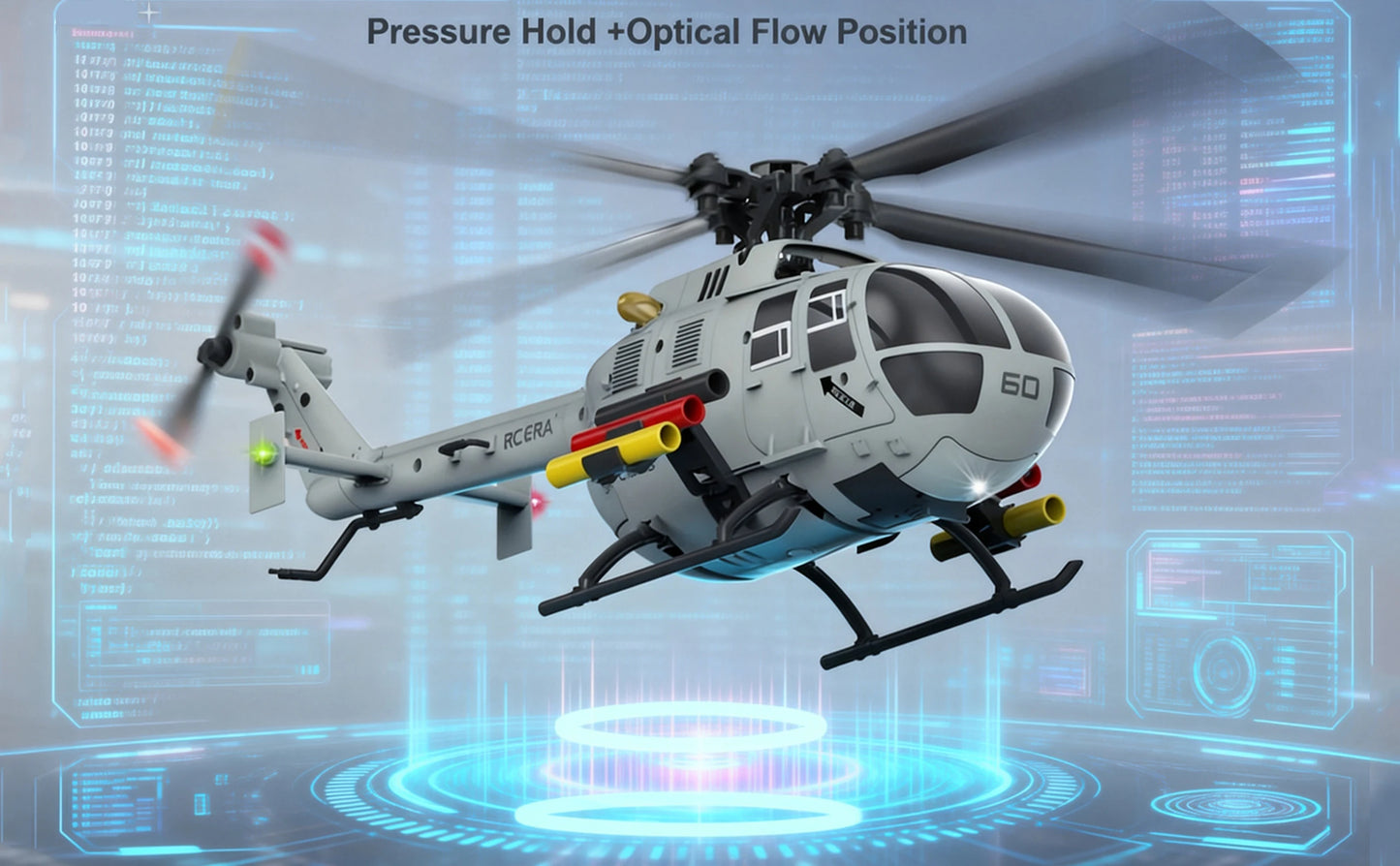 Remote Control Helicopter RC Aircraft 6-Axis Gyroscope Altitude Hovering for Adults and Beginners