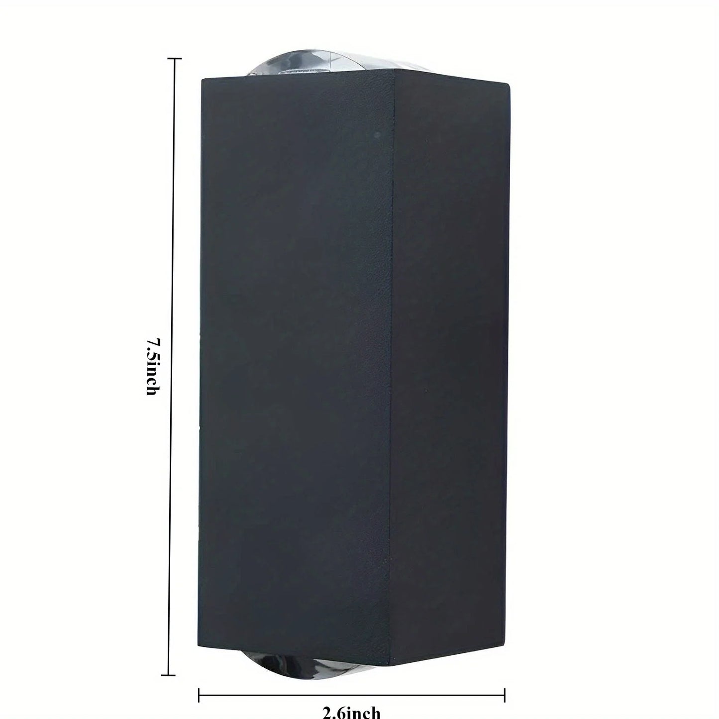 LED Up & Down Modern Wall Lamp, Aluminum Anti-Rust Indoor/Outdoor Wall Sconce