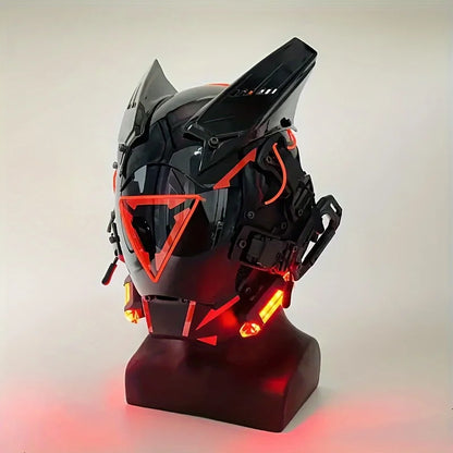 Cyberpunk Sci-Fi Futuristic LED Mask