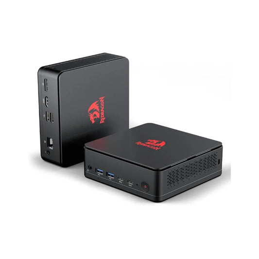 Redragon MPC745 Mini PC AI NPU AMD Ryzen 7 8845HS Processor(MAX 5.1 GHz), Mini Desktop Computer, Radeon 780M Graphics & 16GB DDR