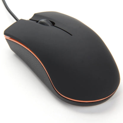 USB Wired Optical Ergonomic Mouse 1200 DPI, 3 Buttons