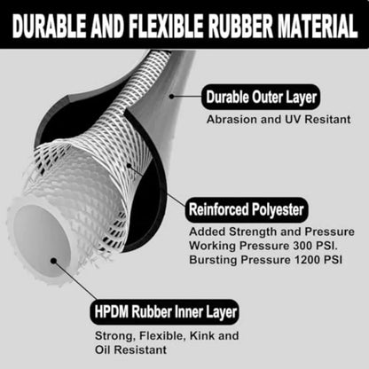 50 Feet Long Rubber Air Hose