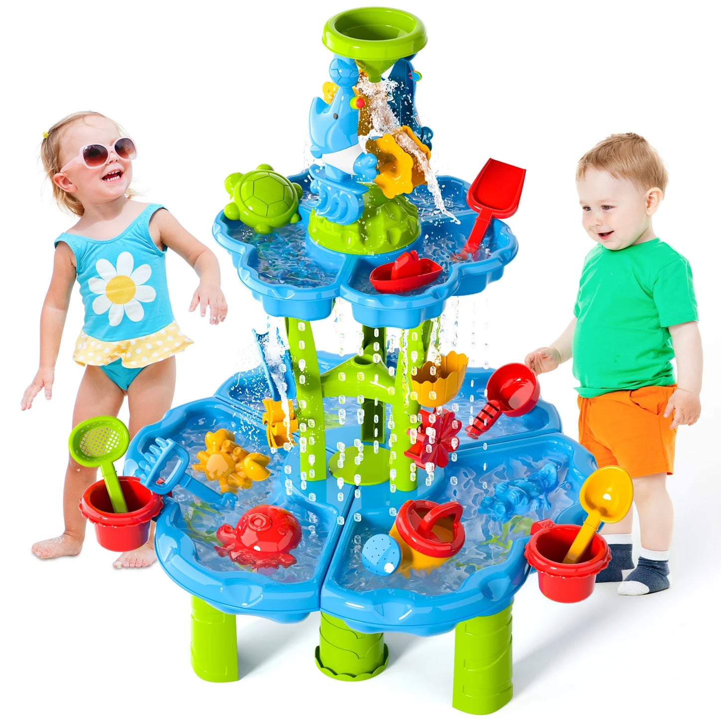 Splash Tower Water Table For Kids