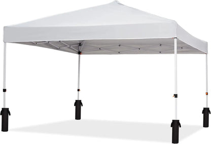 10x10 ft. Pop-Up Canopy Tent with Mesh Walls – Waterproof & UV-Block Shade Shelter