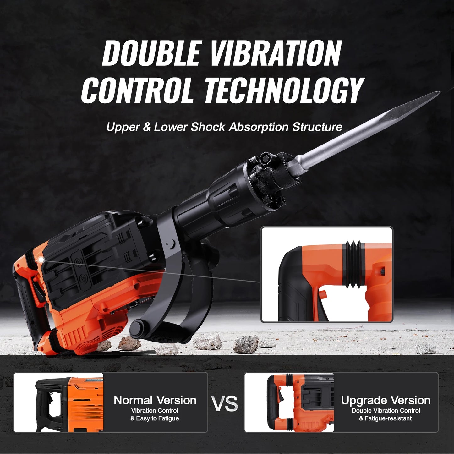 Jack Hammer 3500W Demolition Concrete Breaker