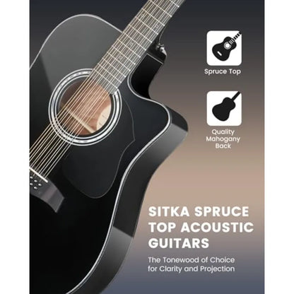 12 String Full Size Acoustic/Electric Guitar