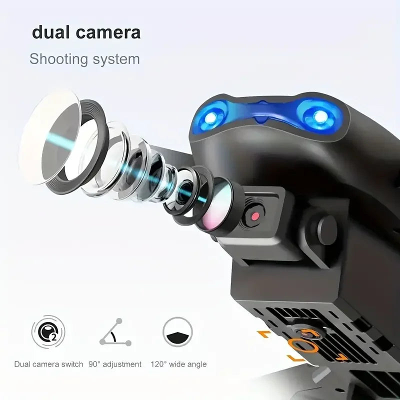 Professional RC Drone, WIFI Dual Camera Quadcopter Altitude Hold