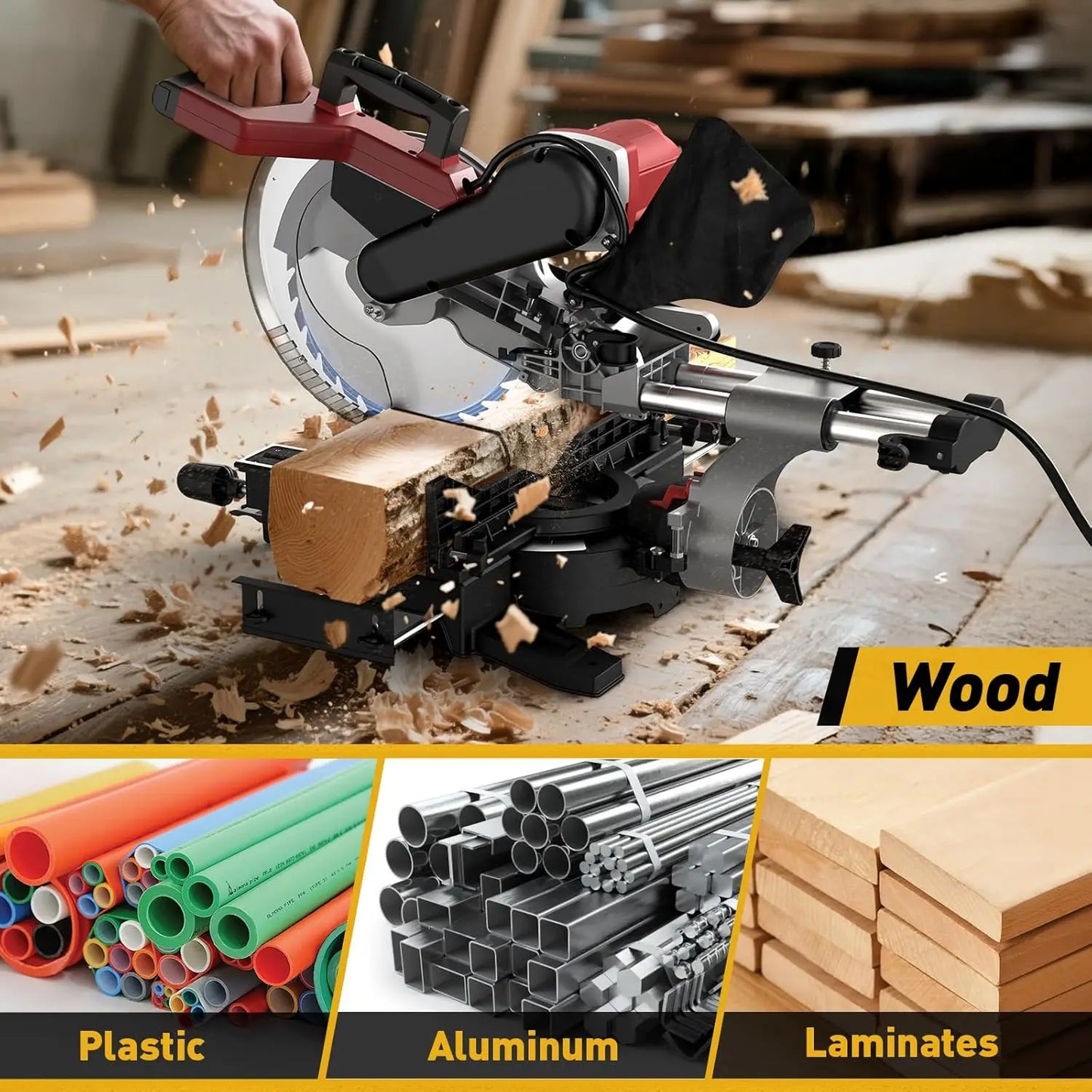 10 or 12" Sliding Compound Miter Saw