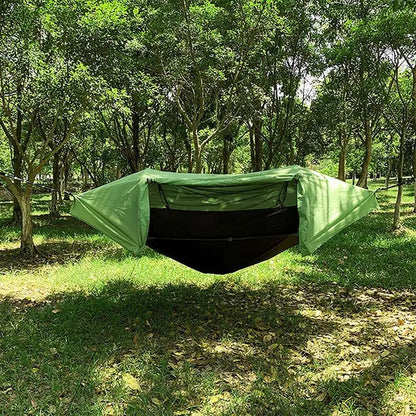 2 Person Outdoor Camping Hammock 2.7x1.4m Lightweight With Hanging Mosquito Net