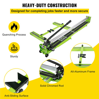 Manual Tile Cutter With Infrared Laser Positioning