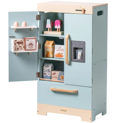 Play Kitchen Refrigerator with Ice Dispenser