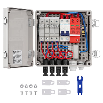 4 or 6 String Solar Combiner Box