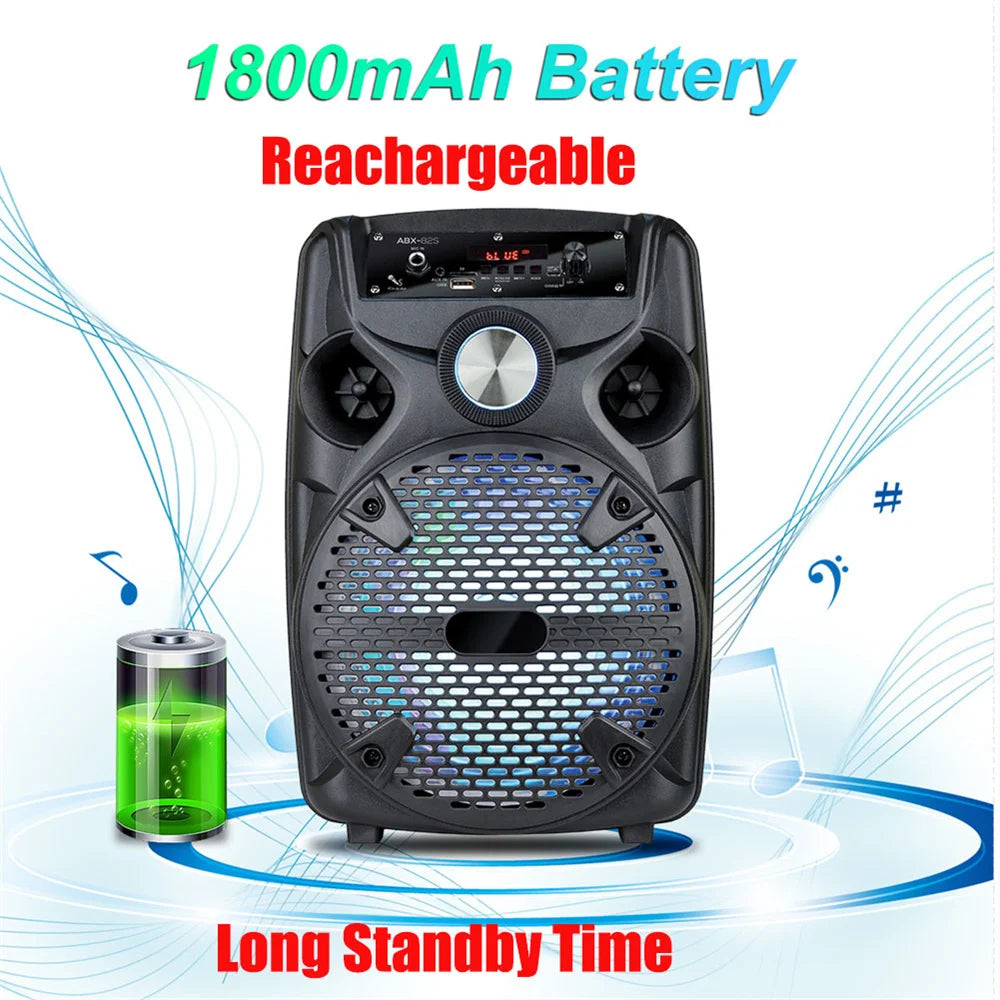 1100W Portable Bluetooth Party Speaker