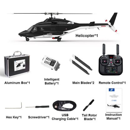 RC Helicopter AirWolf 2.4G 9CH 6G GPS Optical Flow Localization LiDAR TOF Altitude Hold Dual Brushless Motor