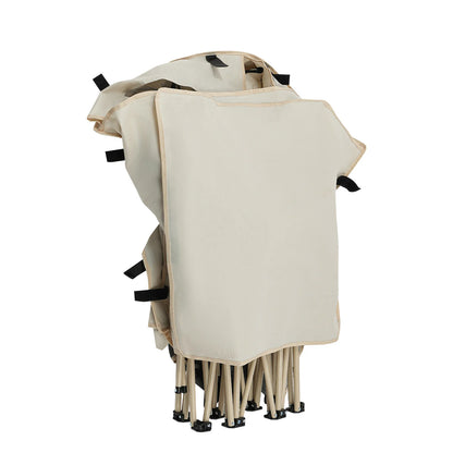 Double Outdoor Camping Chair with Canopy