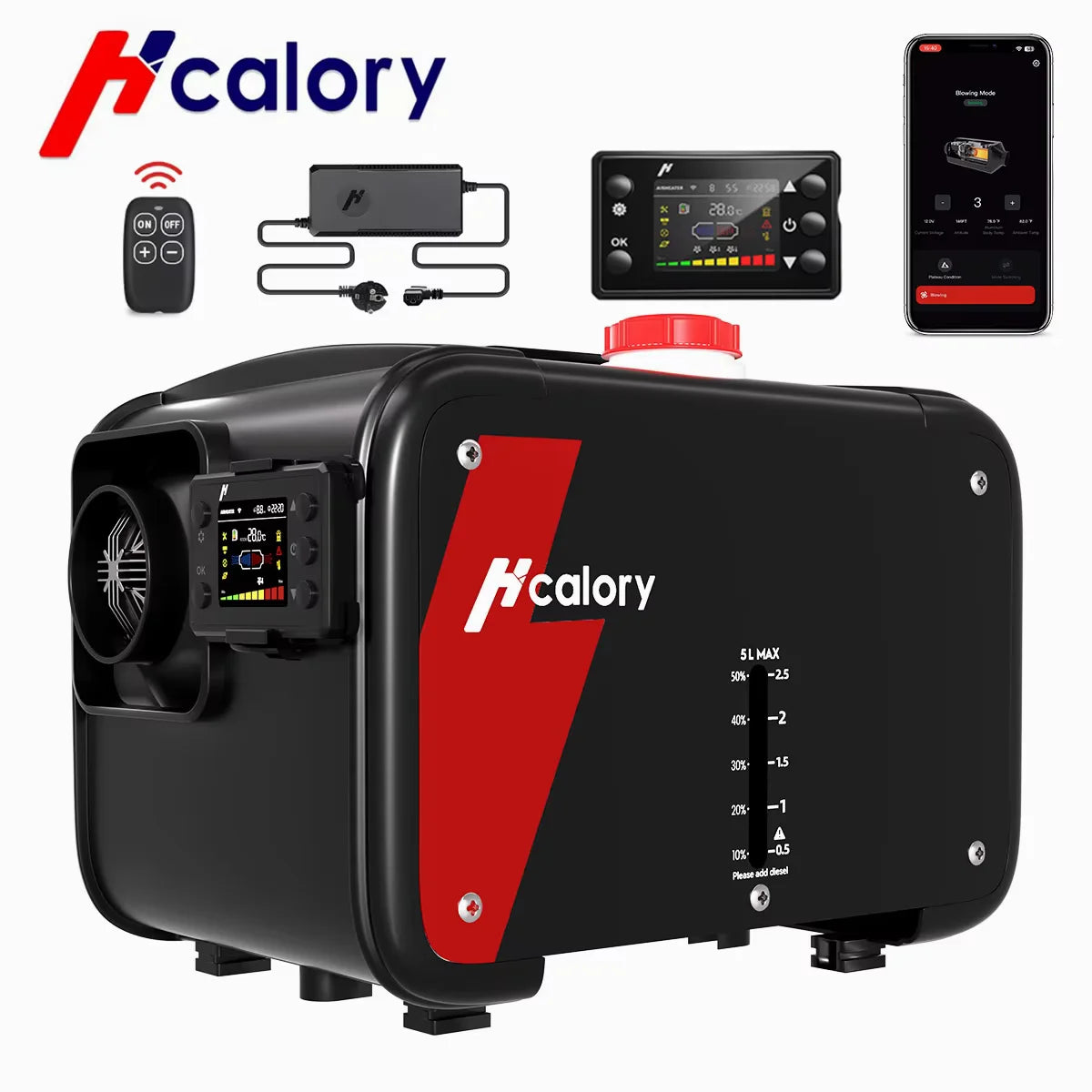 Portable Air Diesel Heater with AC Adapter