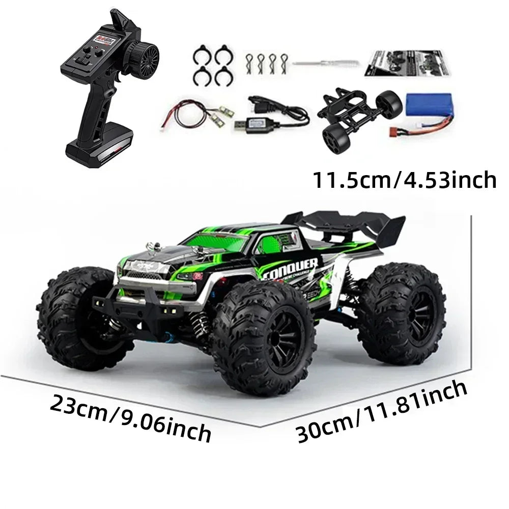 1:16 Scale Large RC Car 50km/h High Speed 4WD 2.4G Off Road Monster Truck RC Toy