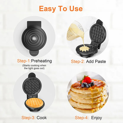350W Mini Waffle/Sandwich Maker