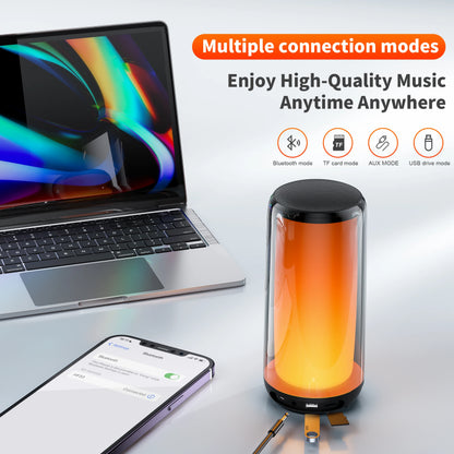 Bluetooth Portable Speaker, IPX5 Waterproof, Outdoor Multiple connection modes