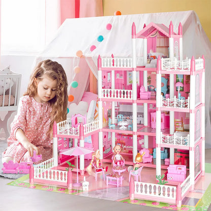 3D Princess Castle Villa Children's Play House