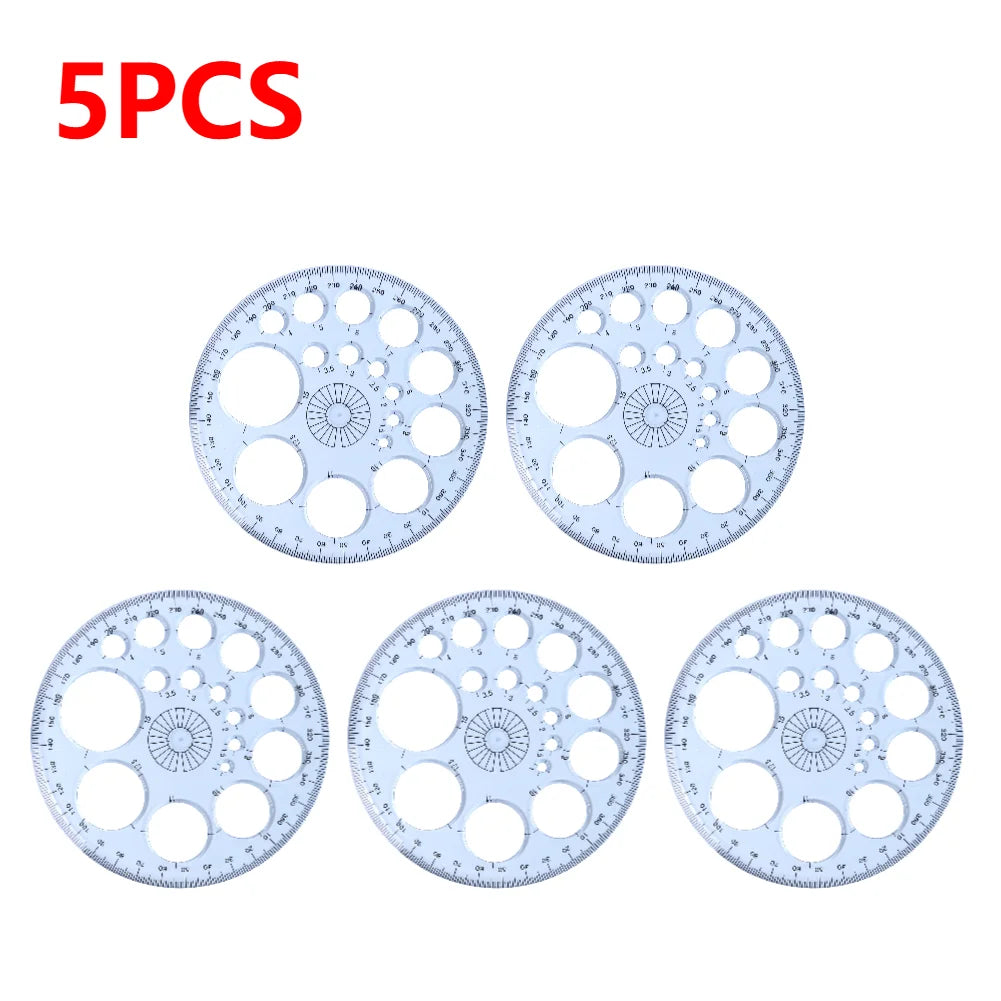 5-1PC Multifunction Geometric Template Drawing Tools