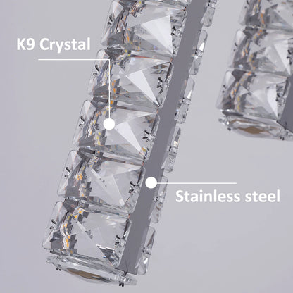 Nordic K9 Crystal LED Chandelier for Modern Luxury Home Décor