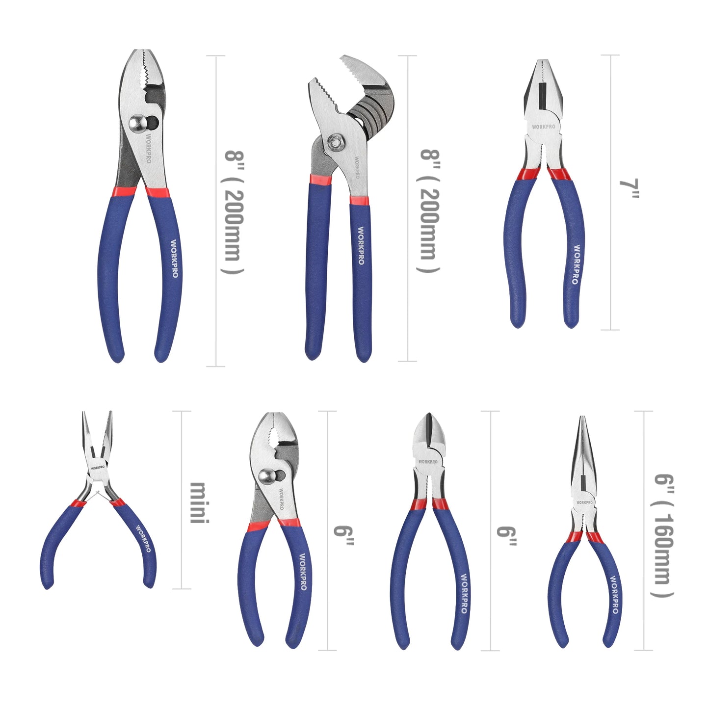 7-piece  Pliers Set