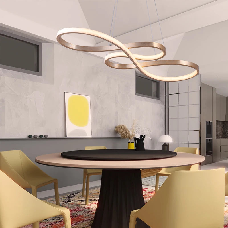 Nordic LED Pendant Hanging Decorative LED Ceiling Chandelier