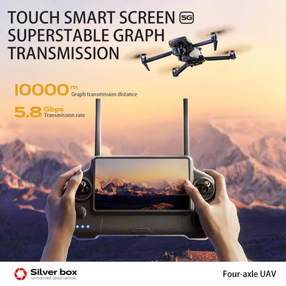 RC Quadcopter  P7 MAX High-end Professional GPS Drone 8K With Screen Remote Control 20km Digital Image Transmission Brushless