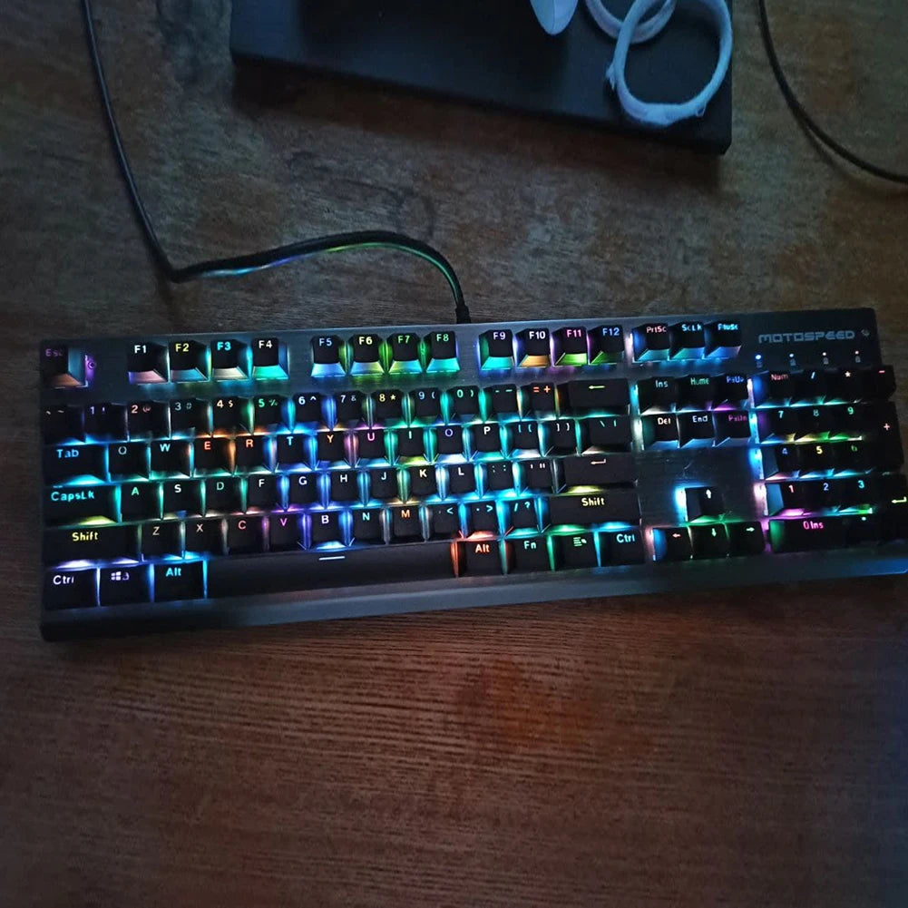 104pcs Universal Mechanical Keyboard Keycaps