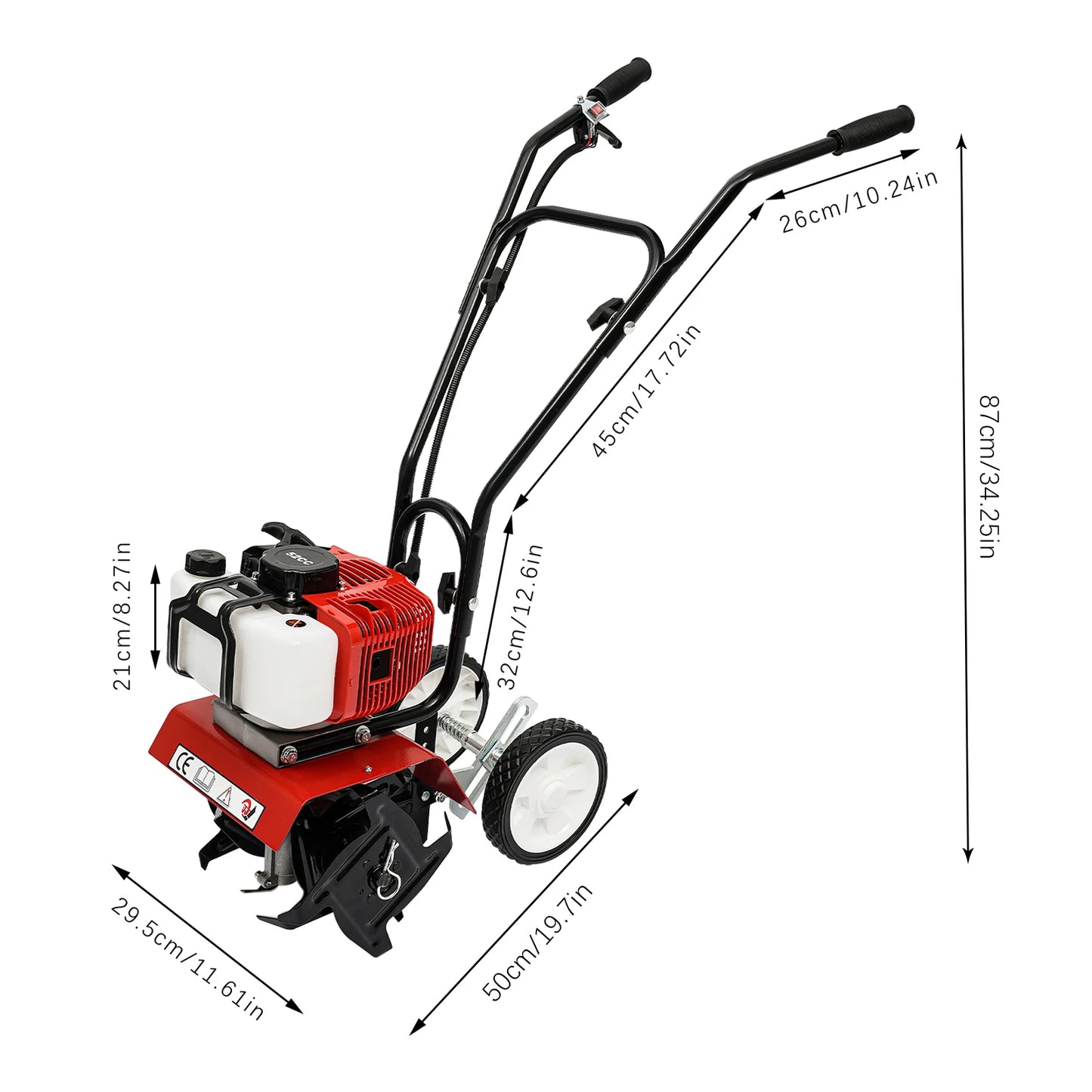 52CC Gasoline Garden Cultivator