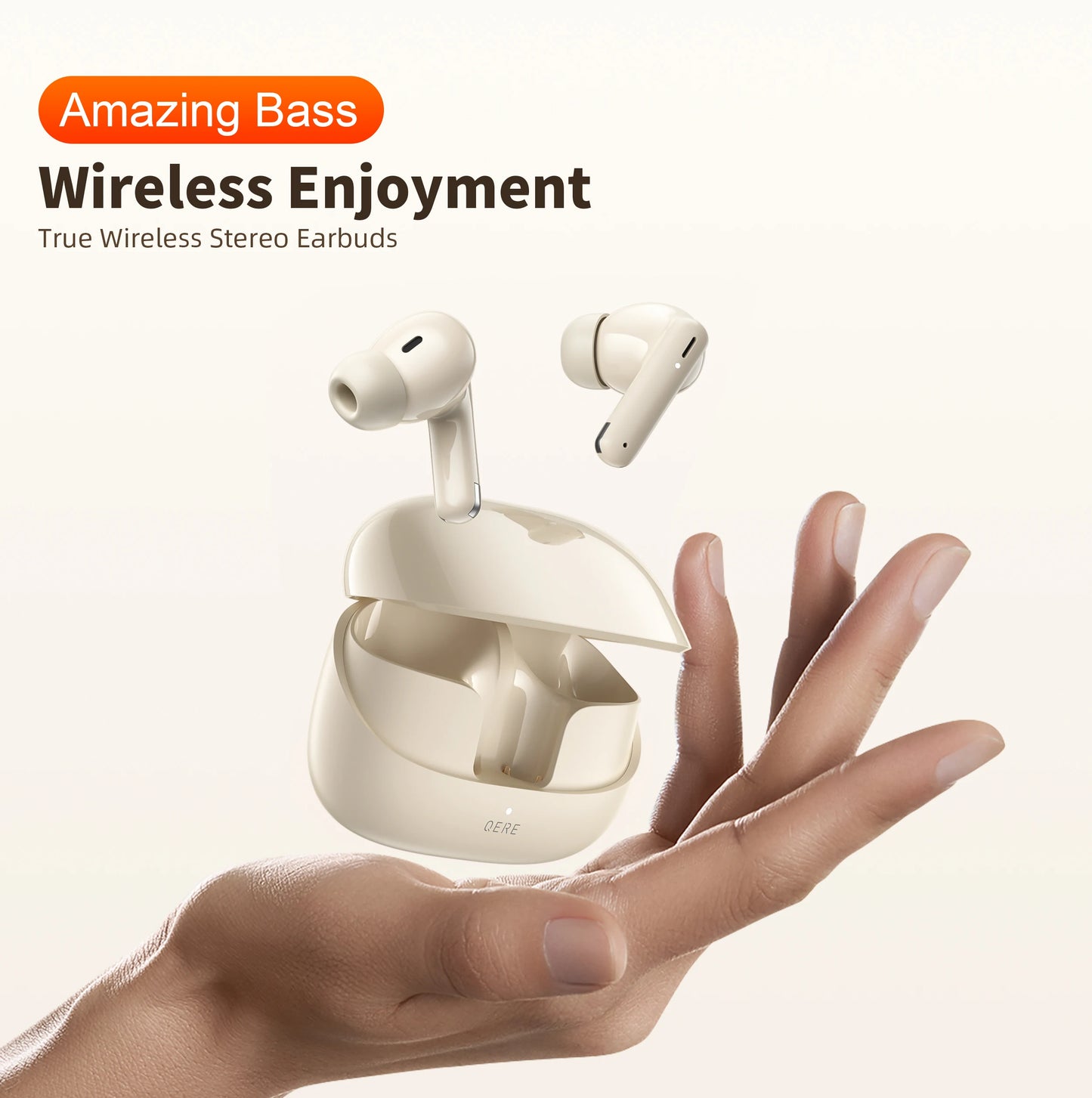 Wireless Bluetooth 5.3, HD Microphone, HIFI Earphones