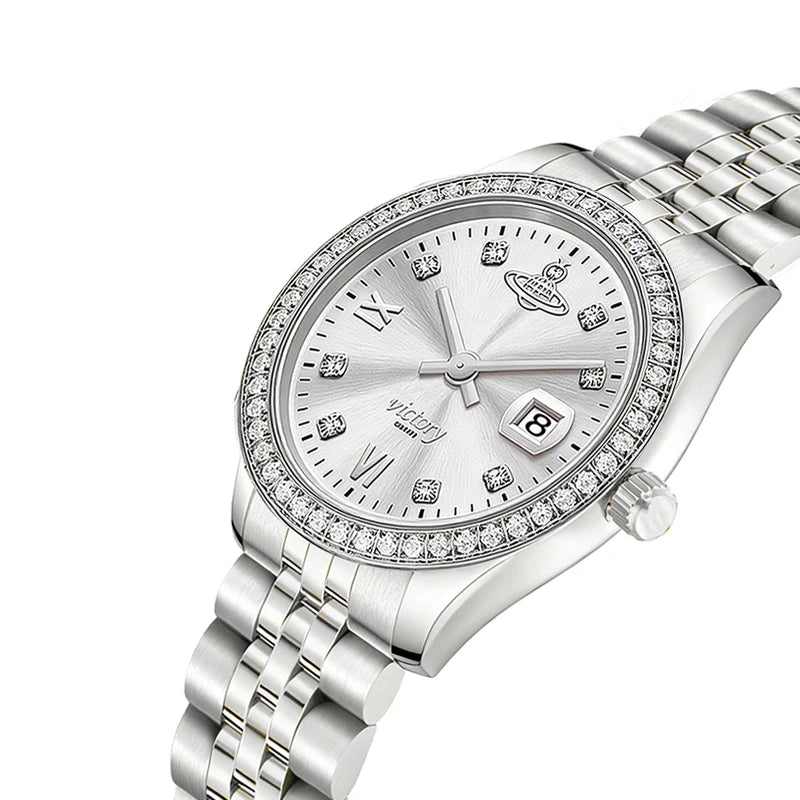 Women Watch Waterproof Retro Pink Hand