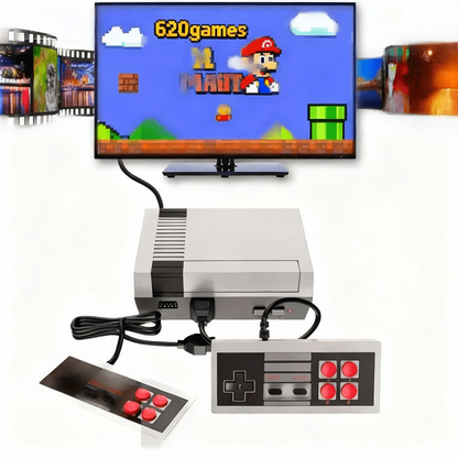 Mini Dual-Player Retro Game Console