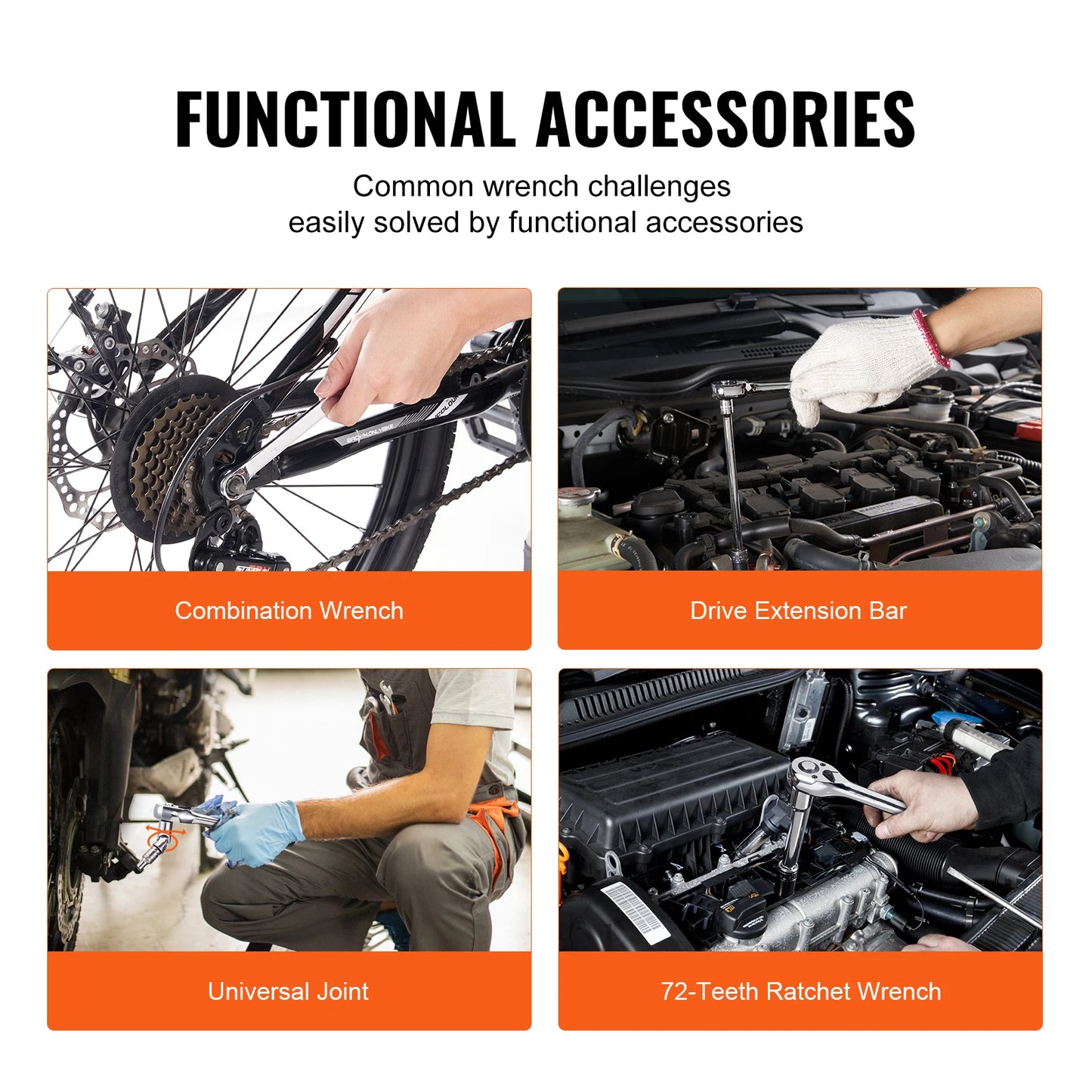 450 Pcs Mechanics Tool and Socket Set