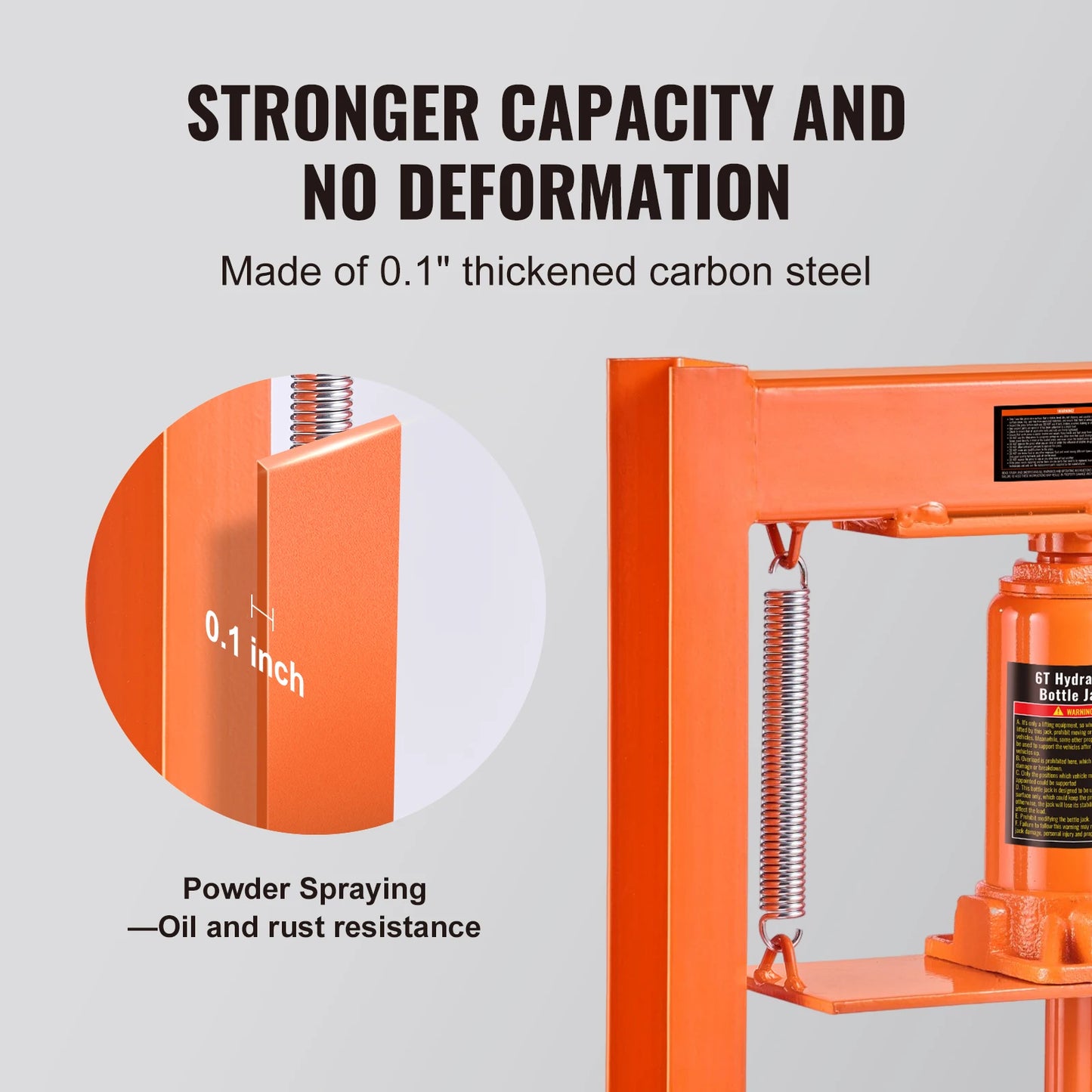 6T H-Frame Hydraulic Floor Press