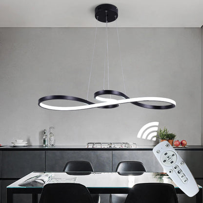 Nordic LED Pendant Ceiling Light - Art Design Minimalist Hanging Light Fixture Indoor Lighting