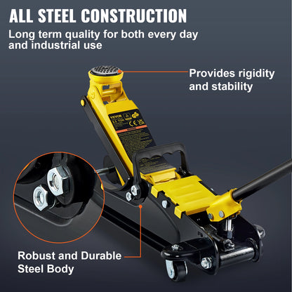 2.5T Hydraulic Low Profile Floor Jack