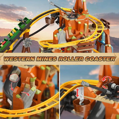 Western Roller Coaster Building Set