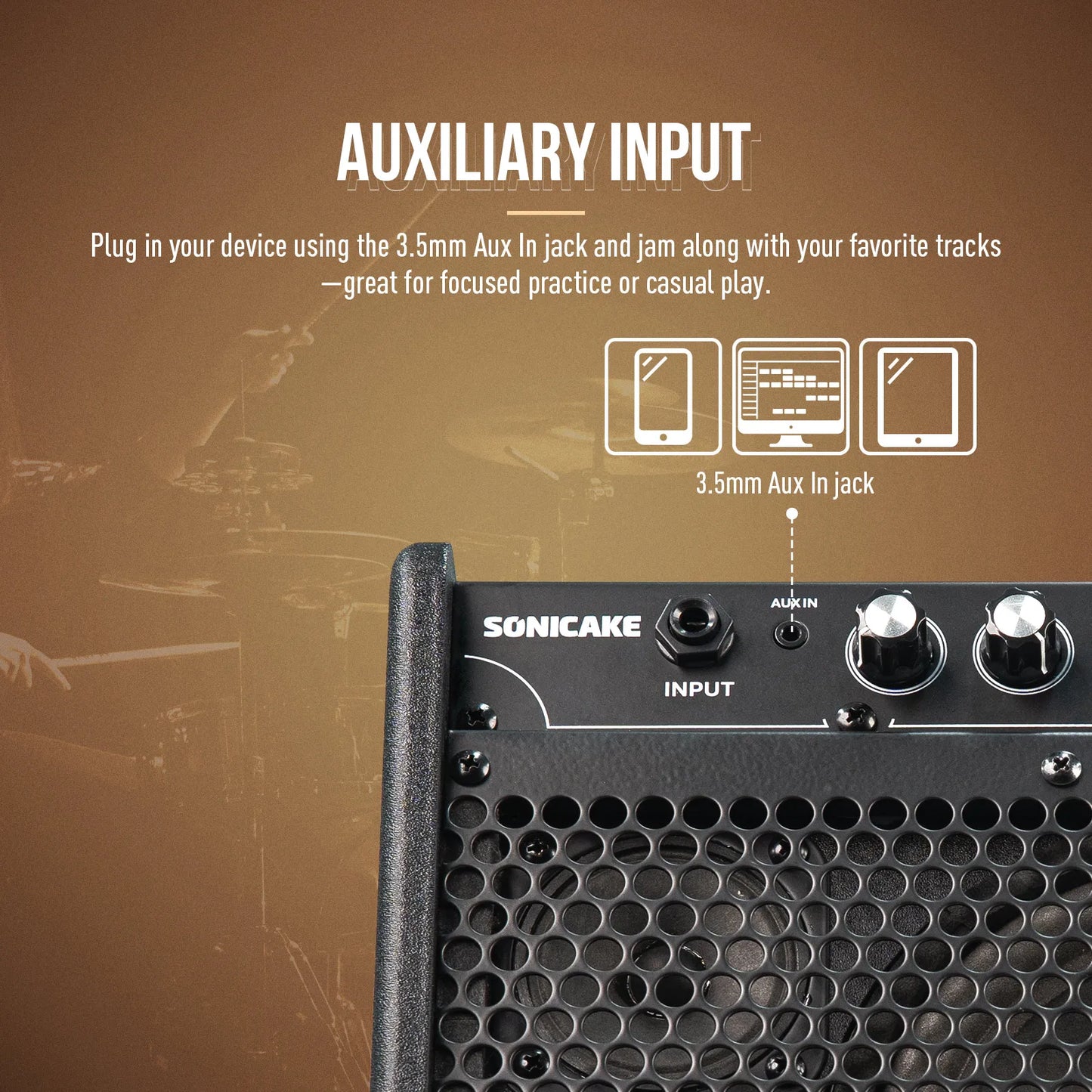 20W Portable Bluetooth Amplifier