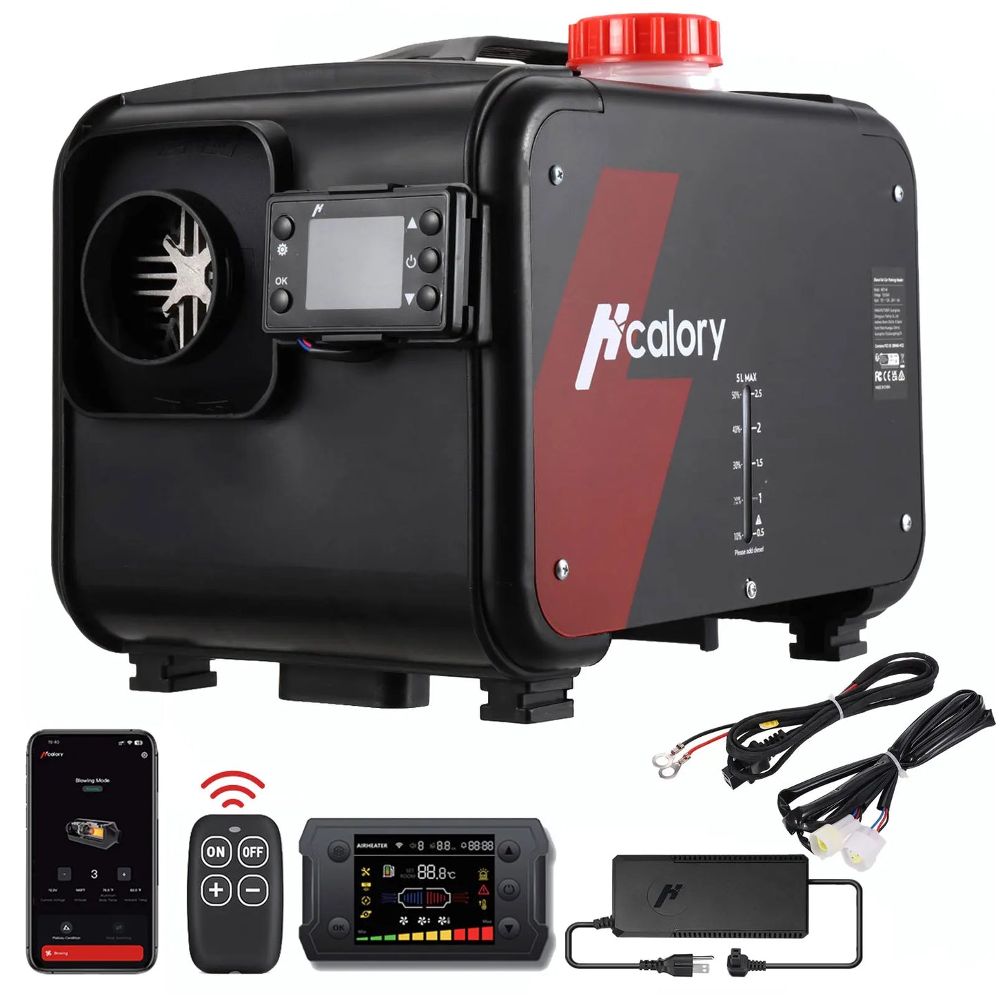Portable Air Diesel Heater with AC Adapter