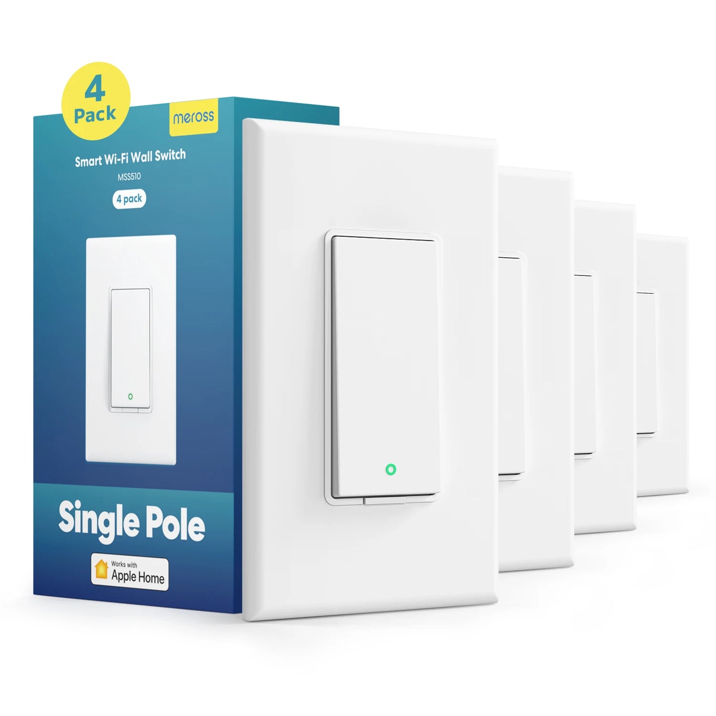 Meross Home Kit US WiFi Switch Wireless Light Wall Switch