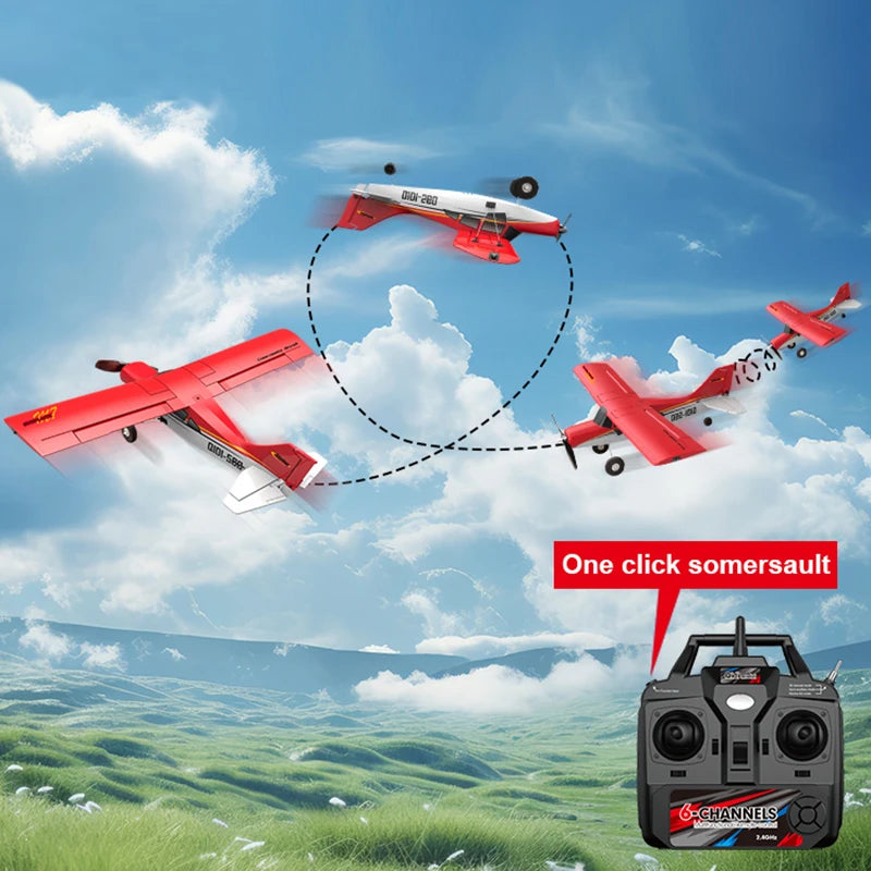 RC Plane Moore M7 Off-road 4CH Remote Control Airplane Brushless Fixed Wing Aircraft