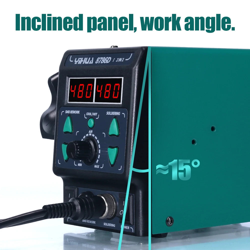 Hot Air Soldering Station for Digital Rework