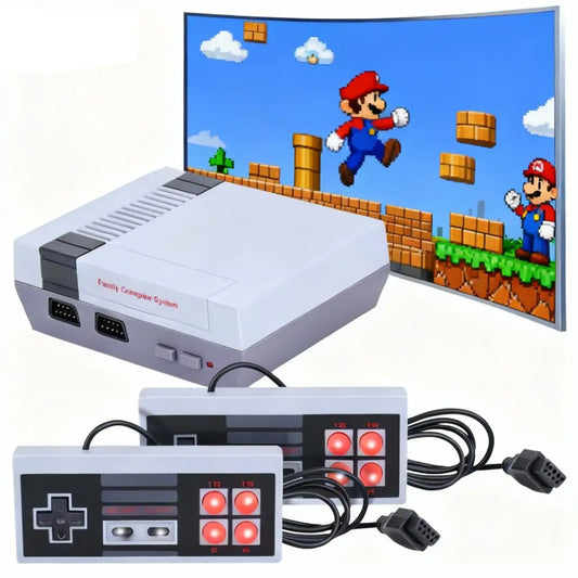 Mini Dual-Player Retro Game Console