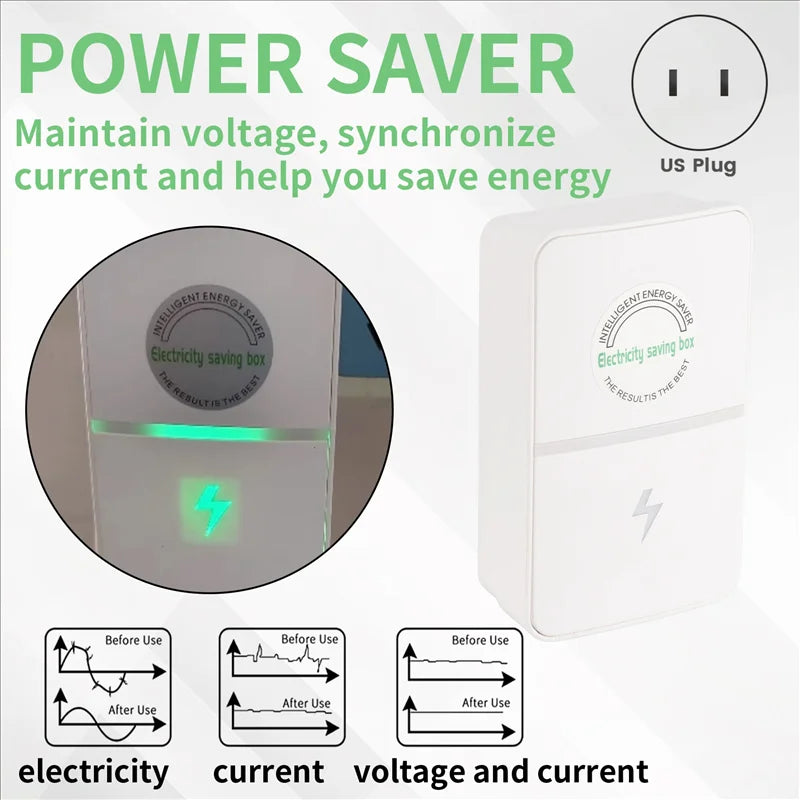 (5Pcs) US Plug Stopwatt Energy Saving Device