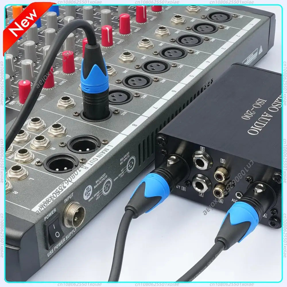 Audio Microphone Cable Adapter for Mixer