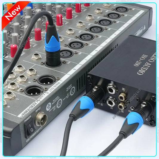 Audio Microphone Cable Adapter for Mixer